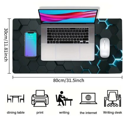 แผ่นรองเมาส์-XXL-นักเล่นเกมแผ่นรองเมาส์แล็ปท็อป